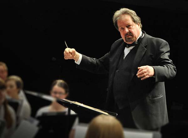 Rick Goward conducting.