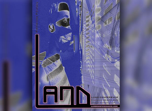 Cover of LAND Conference 2023 program