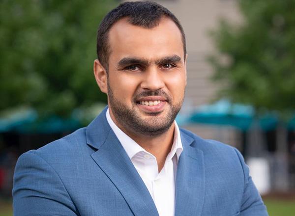 A headshot of Khodr Farhat.