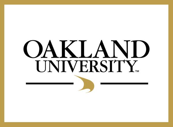 Okland University logo.