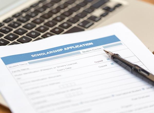 Scholarship application form 