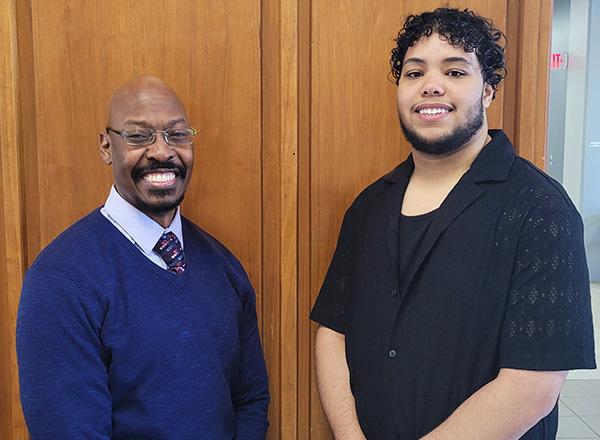 Chardin Claybourne on the left and Soliman Touelh on the right.