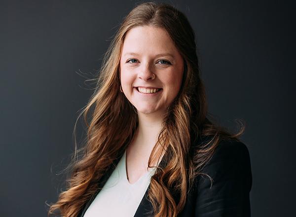 A headshot of Hannah Doederlein.