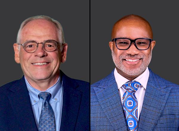 Greg Handel and Dr. A. Reginald Best, Jr.