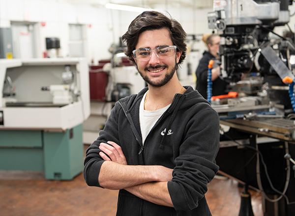 Machine Tool Tech student at HFC