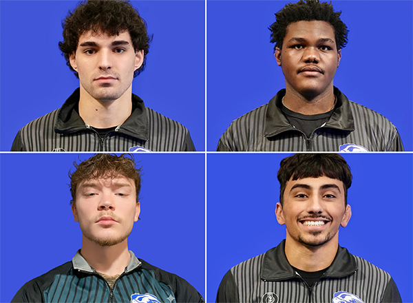  Left to right: Elan Bekker, Jayden Charleston, Luke Gitens, Vicente Navarro