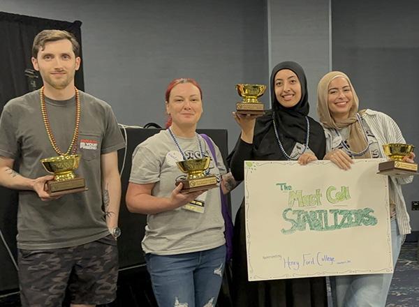 The winning team, The Mast Cell Stabilizers!
