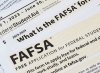 Closeup image of FAFSA forms.