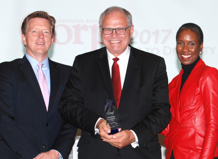 Dr. Jensen receives Corp! diversity award