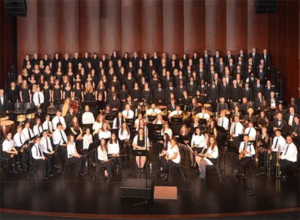 The HFC Music Department performs its Spring Band Concert April 8.