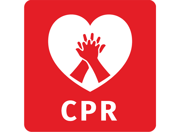CPR vector image